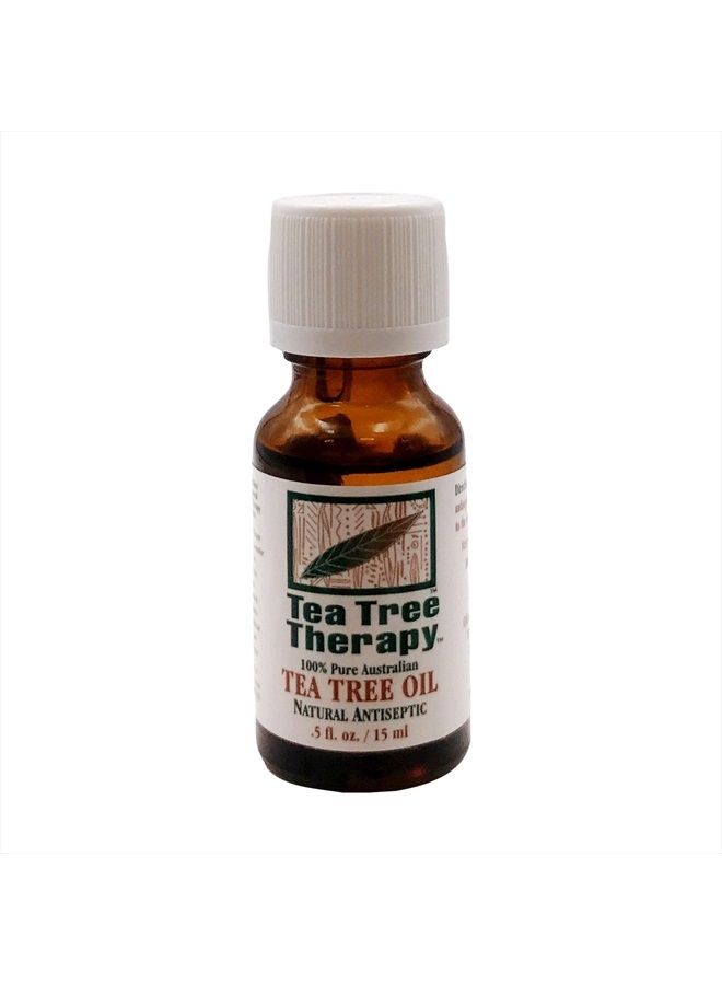 Tea Tree Therapy Pure Tea Tree Oil 0.5 oz. - Image 1
