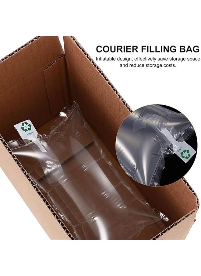 X spring Air Cushion Bags 100Pcs Inflatable Air Pillows 10X20 Cm Air Bubble Bags Shockproof Air Cushion Film Blocking Wrap Bag For Mailing Shipping Packaging  - Image 5
