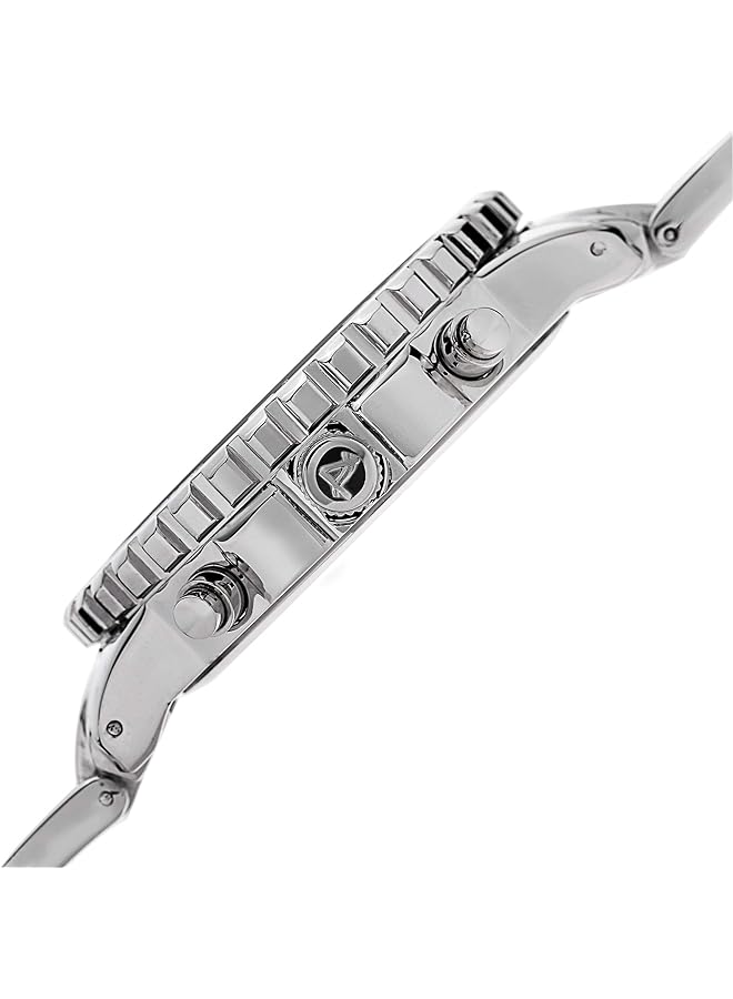 August Steiner Mens Quartz Watch Analog Display And Stainless Steel Strap As8158Rd - Image 3