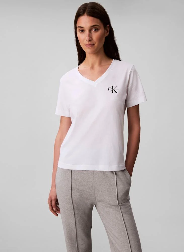 2-Pack Monologo V-Neck T-Shirts