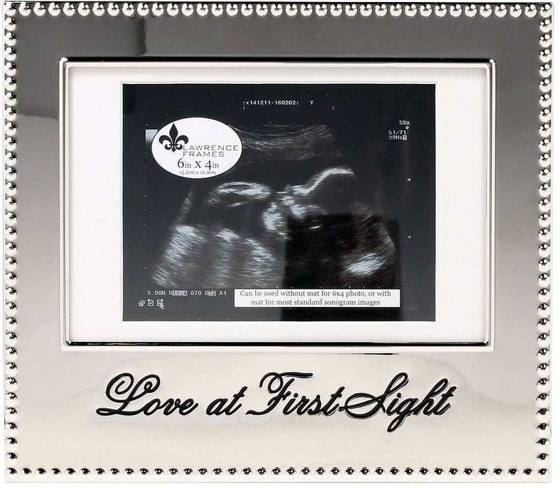 Lawrence Frames 4x6 Love at First Sight Sonogram Frame - 3.25 inch by 4.25 inch Opening - Image 1
