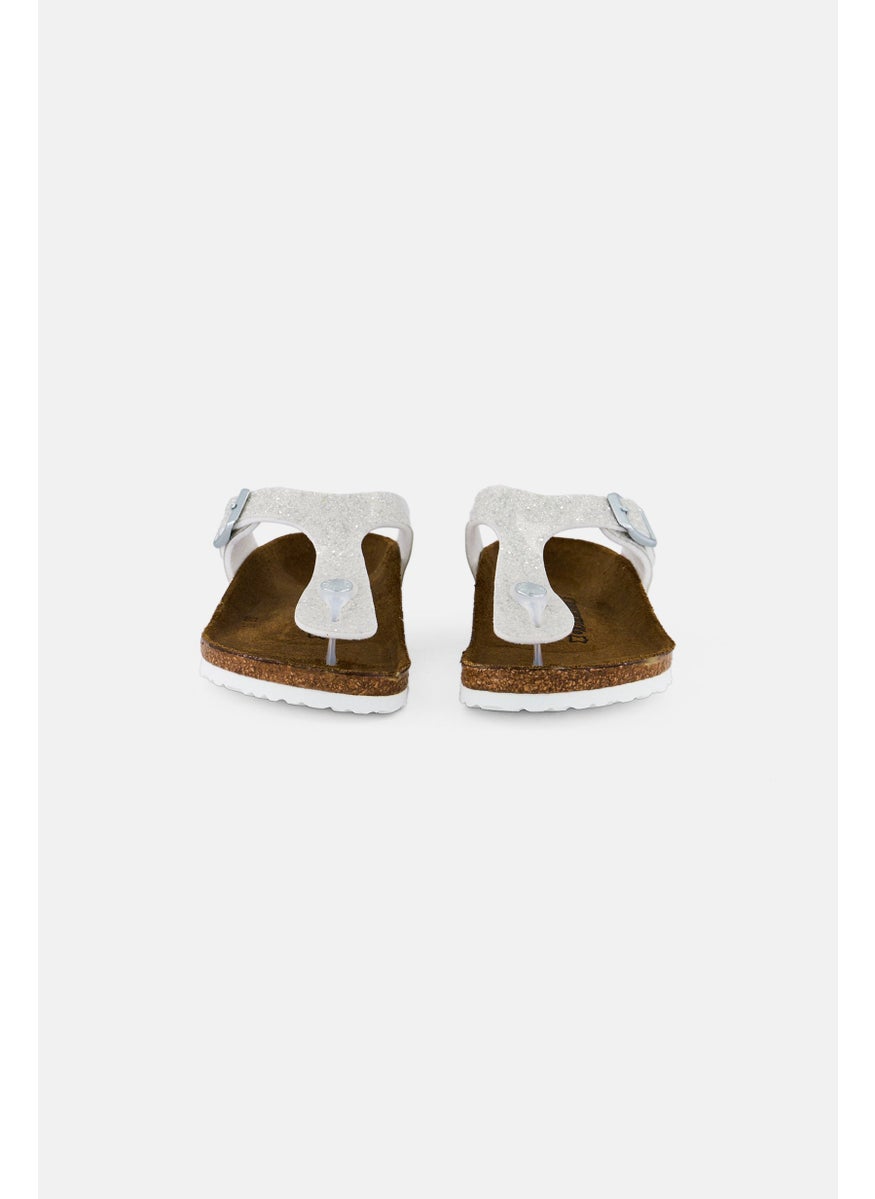 BIRKENSTOCK Kids Girl Slip On Cork Sandals, Multicolor  - Image 2