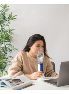 Crane Crane Corded Personal Steam Inhaler, for Sinus, Congestion, Cough, & Cold Relief, Vapor Pad Compatible  - Image 3