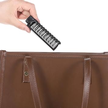 YQQYG 3PCS Folding Hair Brush Double Headed Travel Hairbrush Foldable Brush Foldable Comb Pocket Brushes AntiStatic Unisex - Image 5