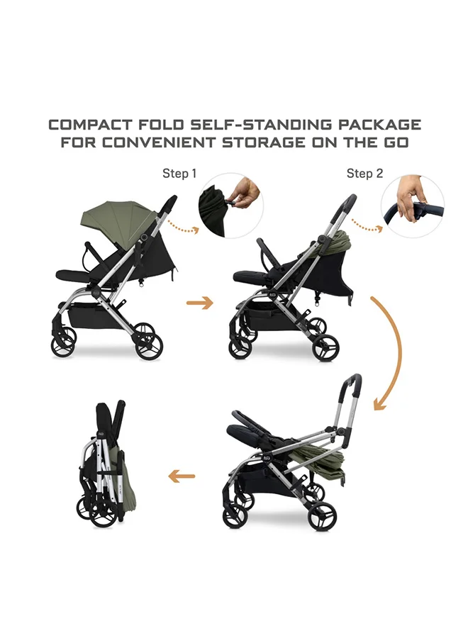 neobreez OCTA 360° Rotate Seat Lightweight Compact Travel Toddler Baby Stroller,  Reversible Handle Baby Trolley, Two-Way Baby Stroller, One-Hand Fold, Waterproof UPF 50+ Canopy, 0-4 Yrs, 22kg,  3yrs Warranty