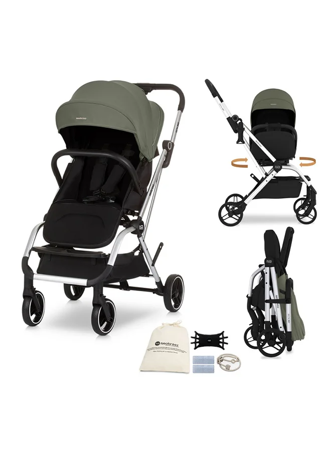 neobreez OCTA 360° Rotate Seat Lightweight Compact Travel Toddler Baby Stroller,  Reversible Handle Baby Trolley, Two-Way Baby Stroller, One-Hand Fold, Waterproof UPF 50+ Canopy, 0-4 Yrs, 22kg,  3yrs Warranty