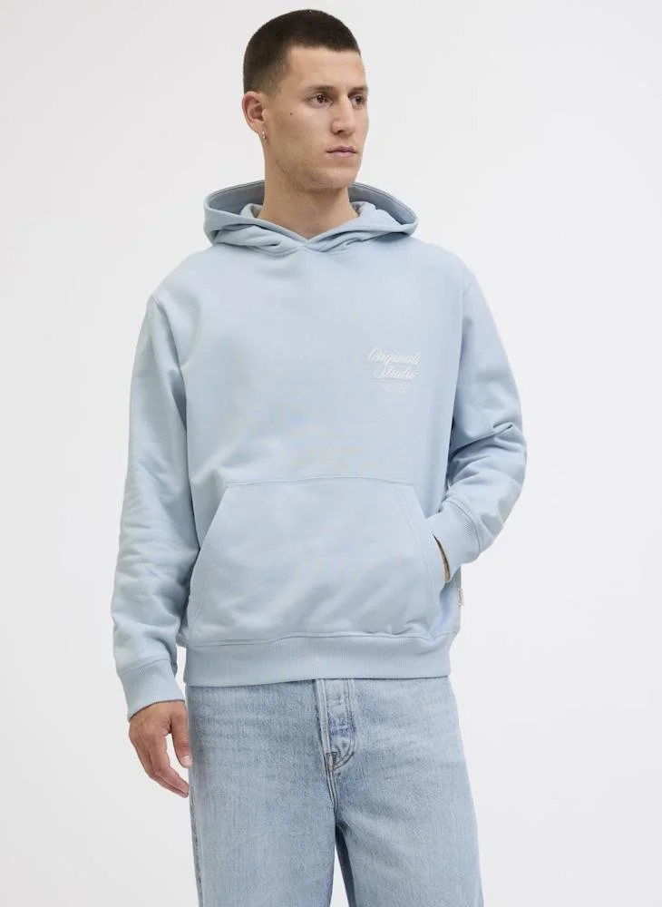 JACK & JONES Graphic Pullover Hoodie