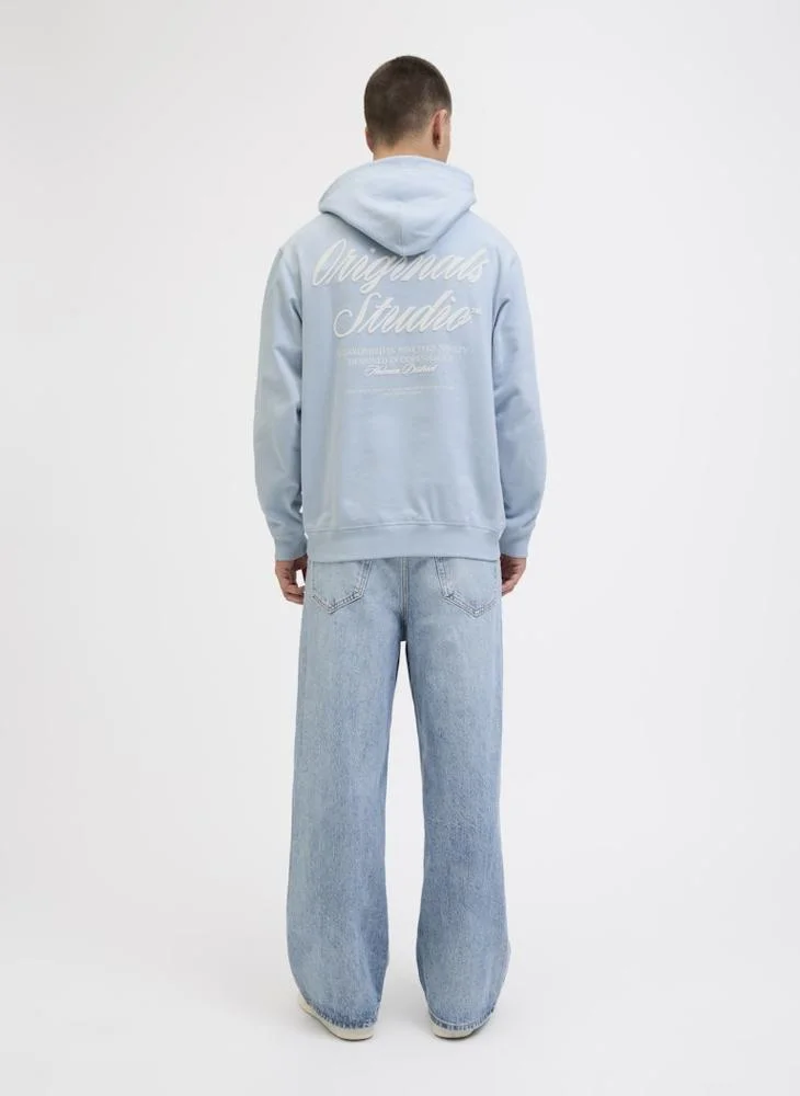 JACK & JONES Graphic Pullover Hoodie