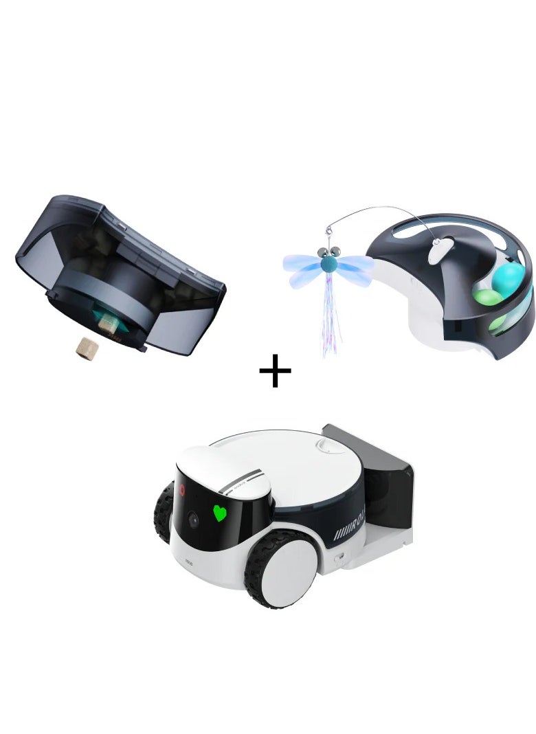 Enabot Enabot® ROLA PetPal Robot Interactive Pet Companion With Camera & Treat Dispenser+ Interactive Toys. [Full Pack Loaded + !2 Months International Warranty]  - Image 3