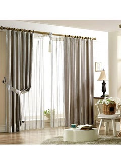 Oasisgalore 4Pcs Aluminum Alloy Curtain Holdbacks，Wall Mounted Curtain Tieback Holders with Screws, Curtain Hooks for Home Decor, Black  - Image 5