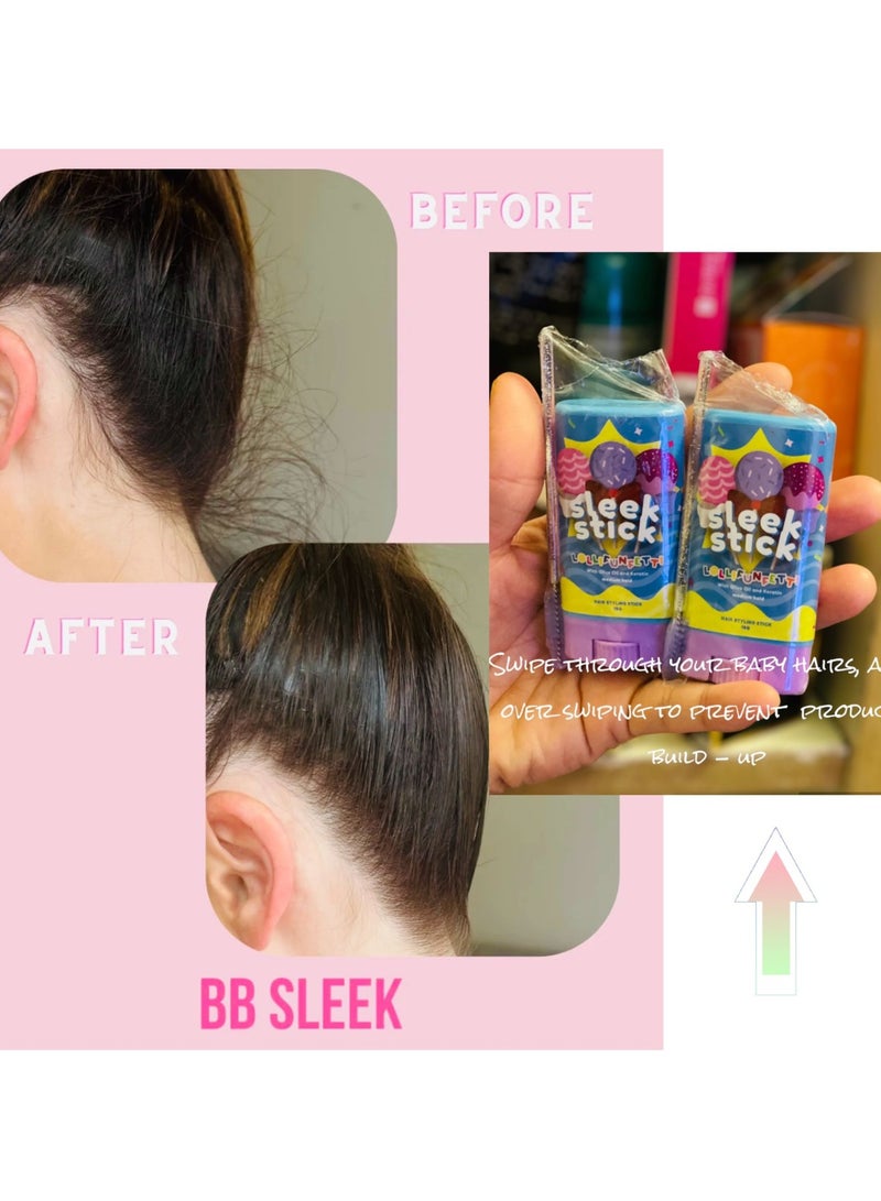 Estained Sleek Stick Lollifunfetti with Olive and Keratine Meduim Hold - Image 2