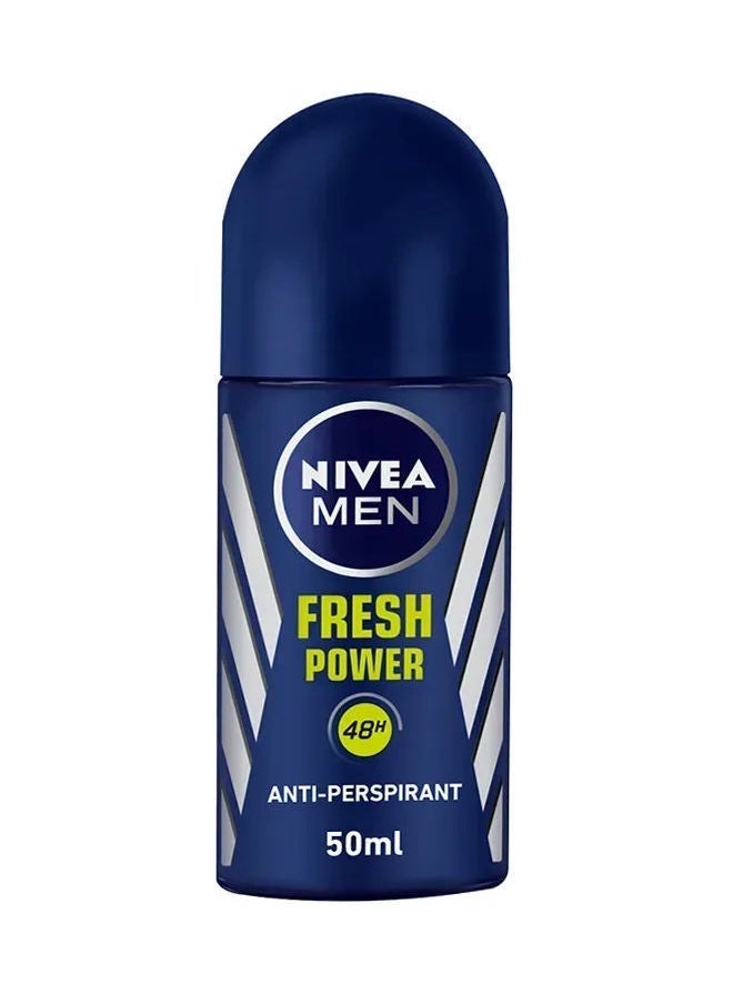 Nivea Fresh Power Roll-On For Men, Fresh, 50ml 