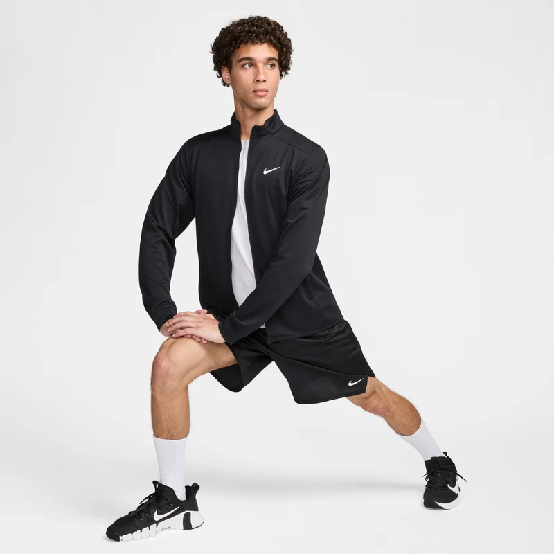 Nike Black Men's Totality Dri-FIT Knit Versatile Jacket for Men | Best Price UAE