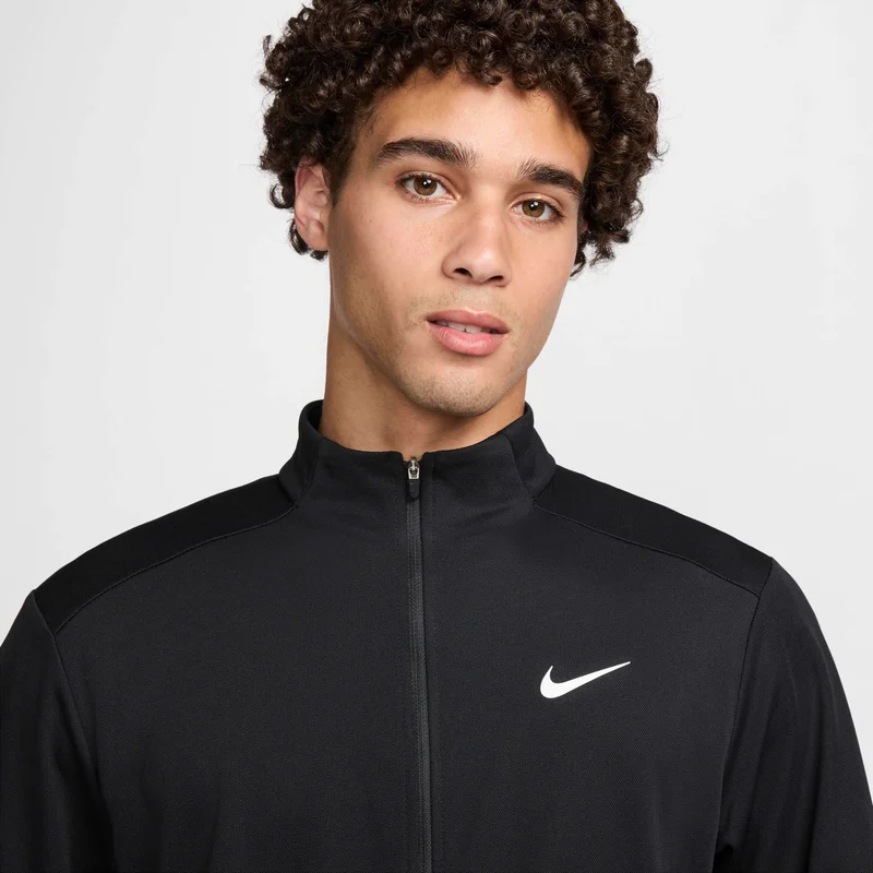 Nike Black Men's Totality Dri-FIT Knit Versatile Jacket for Men | Best Price UAE