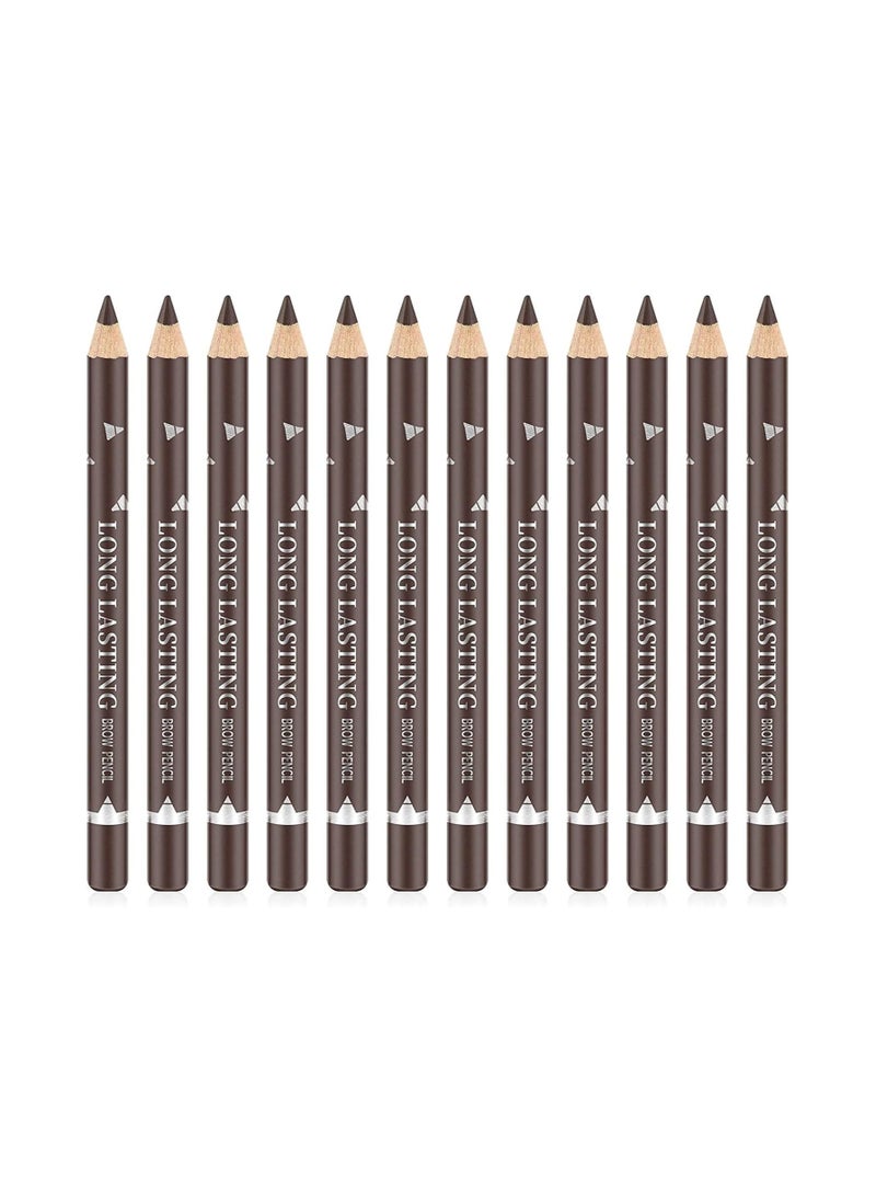Mn - Set Of 12 Eyebrow Pencil Brown 02 - Image 1