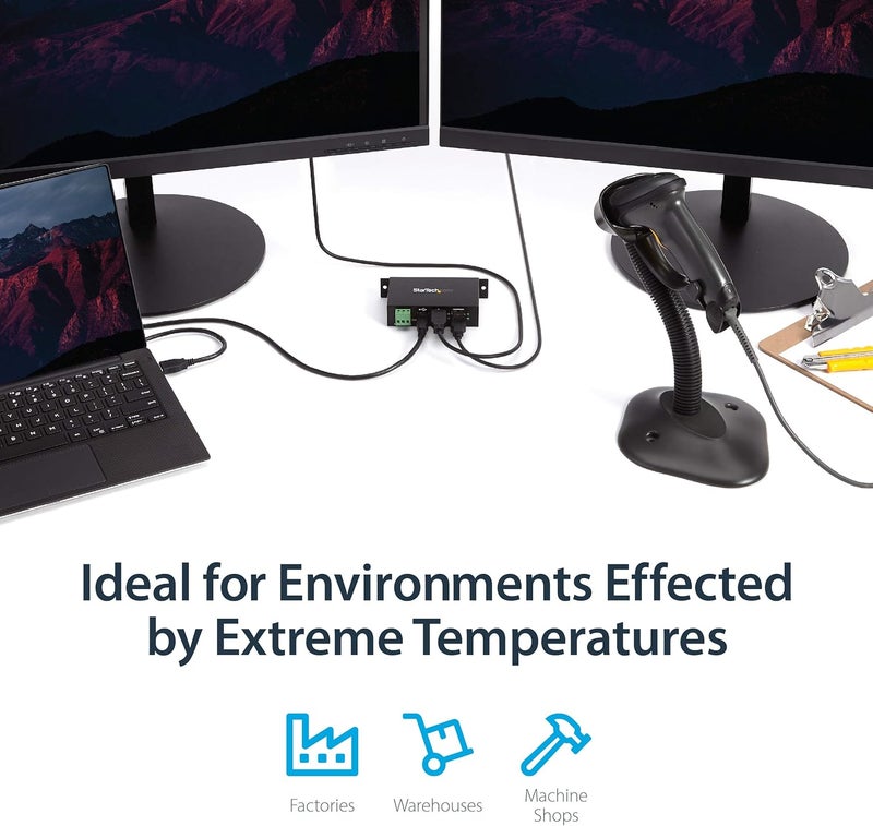 StarTechcom Mountable 4 Port Rugged Industrial USB Hub ST4200USBM - Image 5