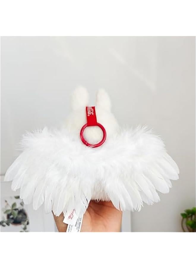 Arabest Lububu Dolls Accessories, White Wings for Labubu Doll, First and Second Generation Labubus Dress up Accessories, No Doll (White Wing) - Image 2