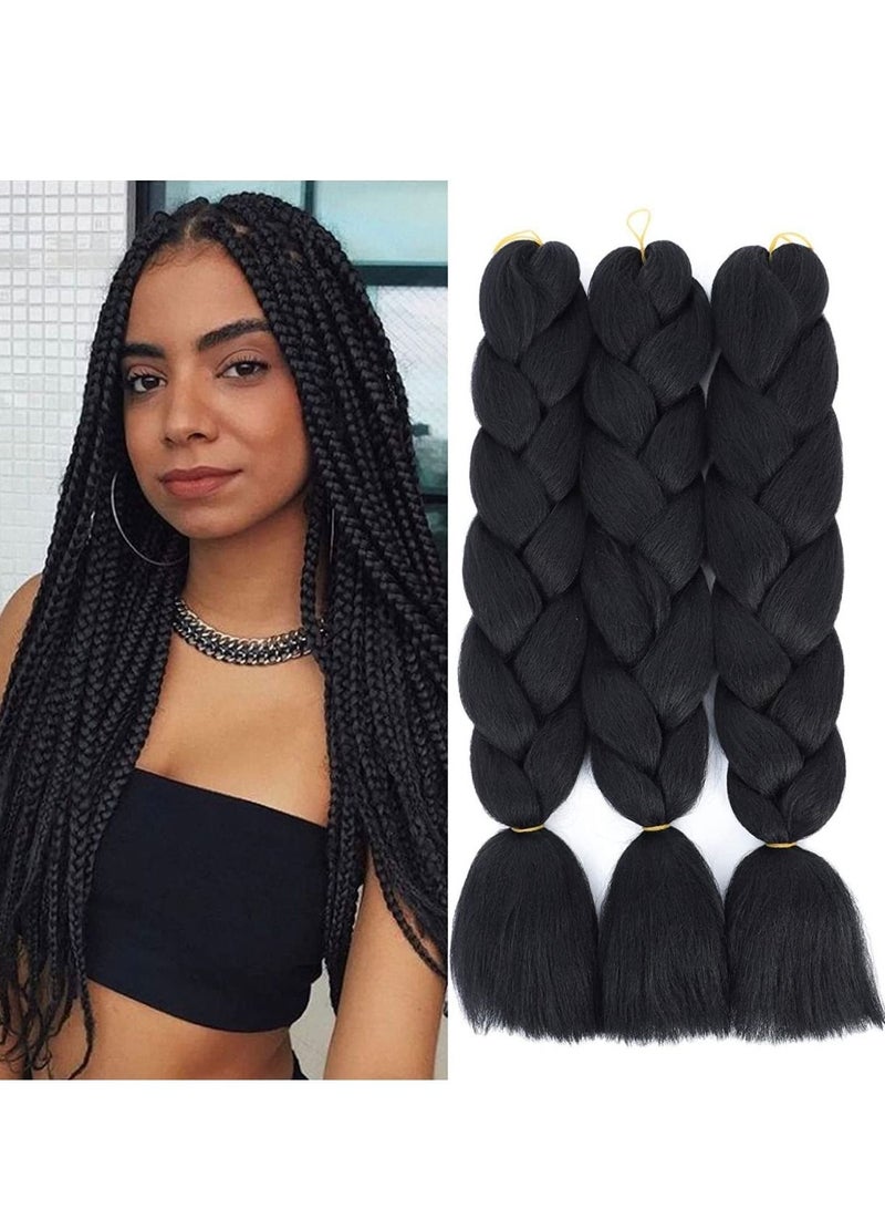 Estelle Premium Original Ultra Braid of 3 Color Fire Red - Image 1