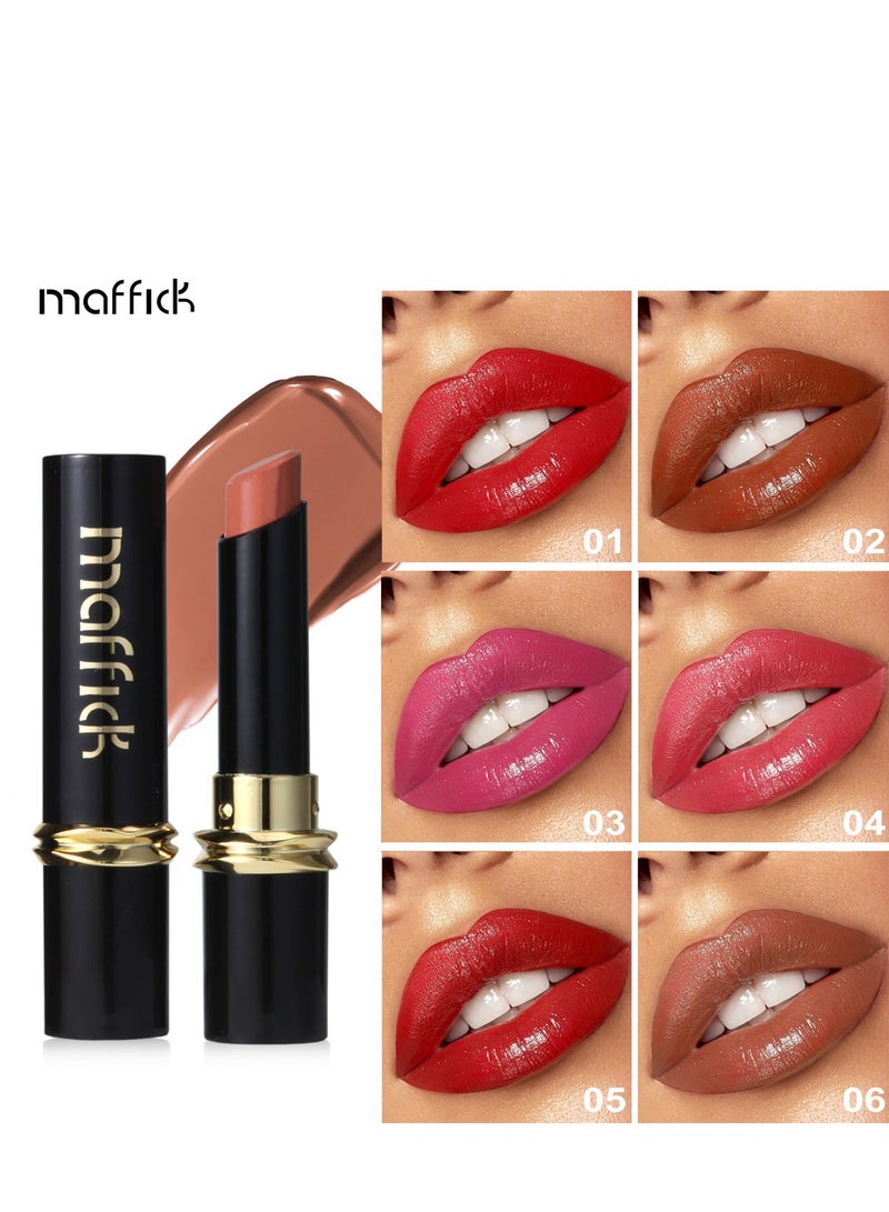 Maffick Lip Glaze Lipstick: Long-lasting, Non-sticking, Waterproof Lip Gloss - Image 3