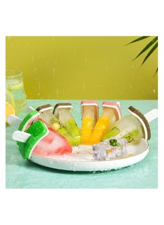 sokany 6 Pieces Ice Lolly Moulds with Sticks, Popsicle Mould Bpa Free Ice Cream Moulds Reusable Ice Pop Holders for Kids Babies Adults for DIY Fruit, Yogurt, Juice, Homemade Popsicle (Multicolour)  - Image 3