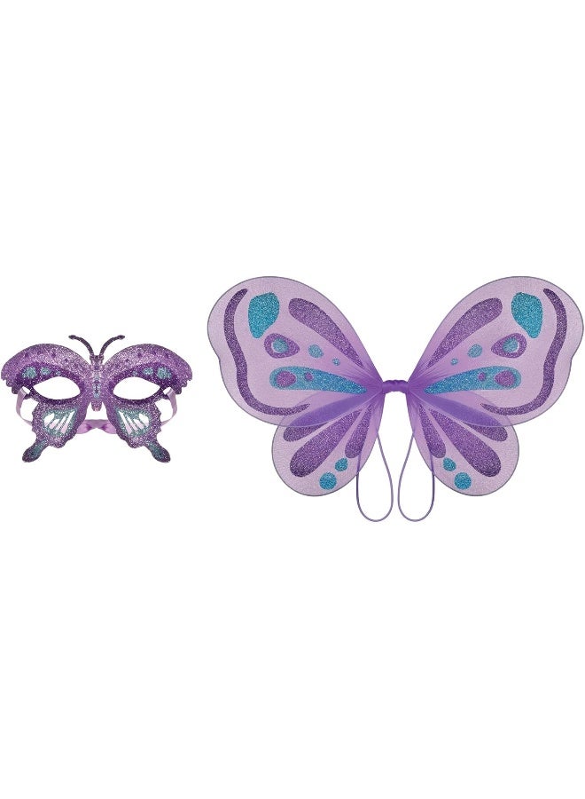 Amscan Butterfly Costume Accessory Kit | Multicolor | 1 Set