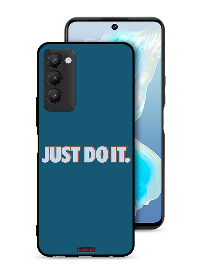 Tolwak Tecno Camon 18 Protective Case Cover Just Do It - Image 1