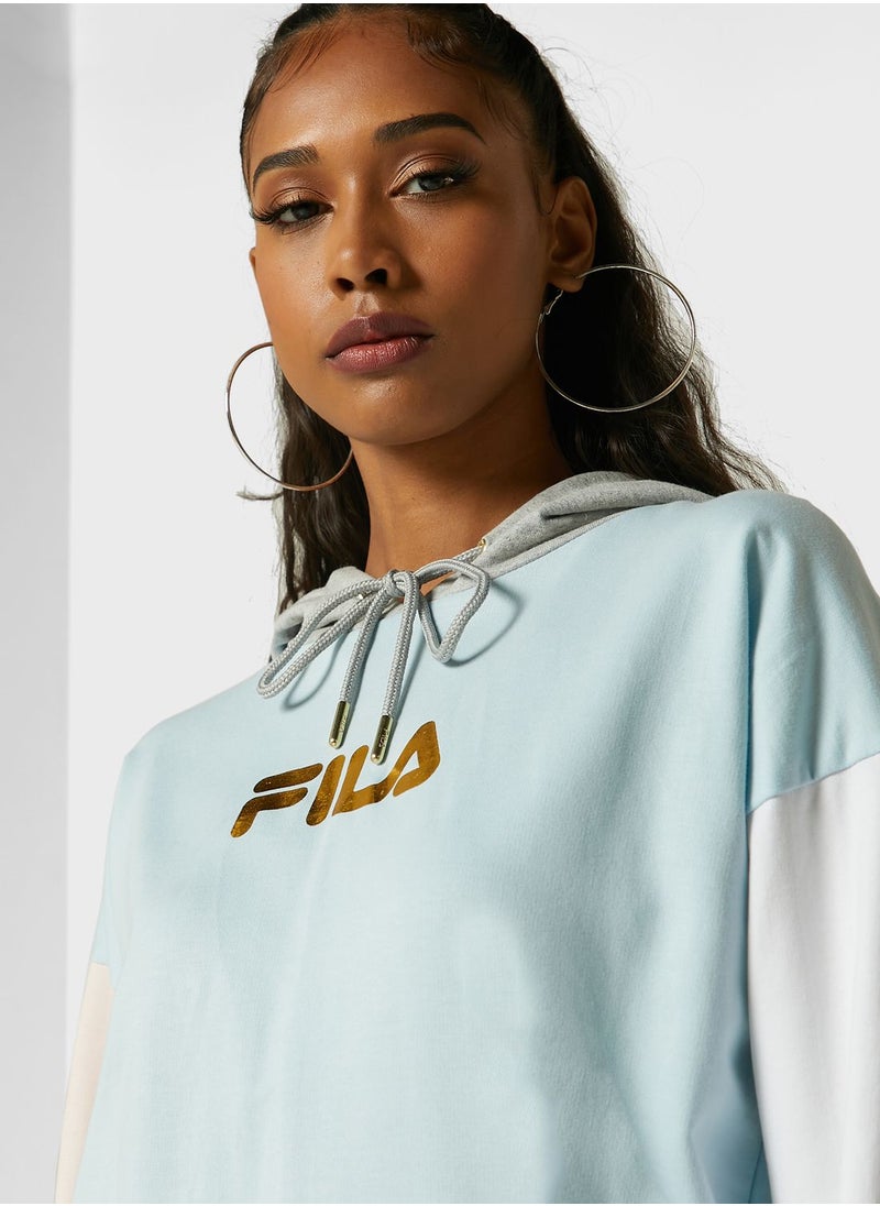 FILA - Colour Block Hoodie - Image 1