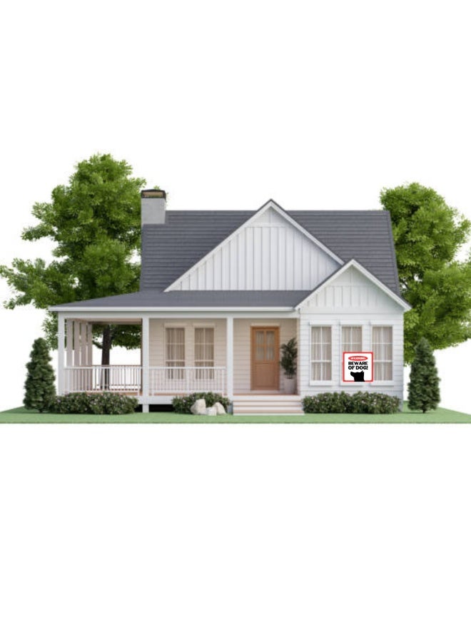Beware of Dog Safety Warning Sticker – Waterproof Vinyl Sign for Home, Gate & Security - Image 2