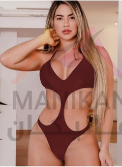 MANIKAN Women's Lingerie one-piece cut from the sides  - Image 1