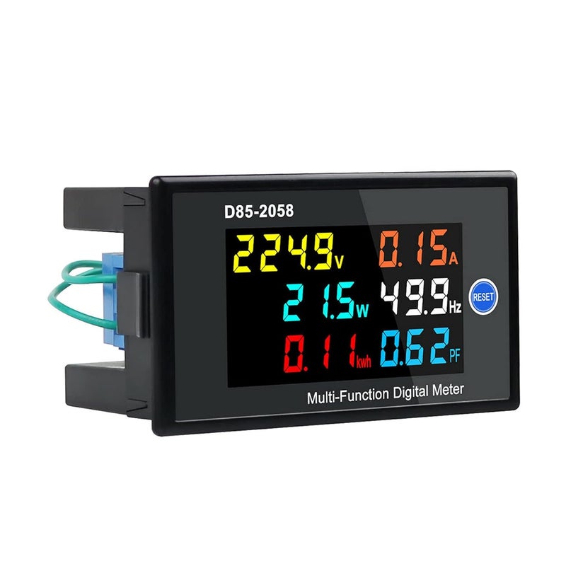 Digital Multimeter with HD LCD Display,AC 0 9999A Current & 40 300V Voltage Tester for Home Energy Monitoring - Image 1