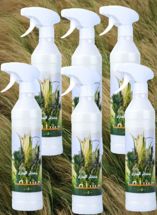Banafa 6 pieces Mushlaf House Freshener 500ML - Image 1