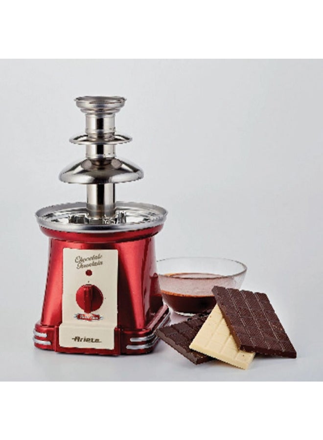 Ariete 90W Party Time Chocolate Fondue Fountain Machine Red 500g 00C296200ARAS 00C296200ARAS - Image 3