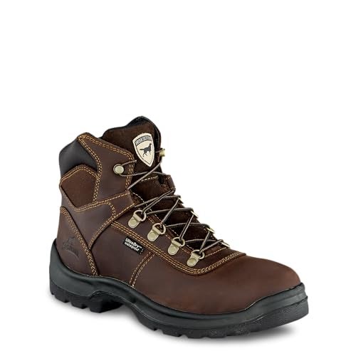 Irish Setter, Ely, Men's, 6", Waterproof, Steel Safety Toe, Work Boot, Brown, 12 EE (Wide) - Image 4