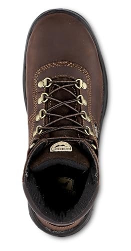 Irish Setter, Ely, Men's, 6", Waterproof, Steel Safety Toe, Work Boot, Brown, 12 EE (Wide) - Image 5