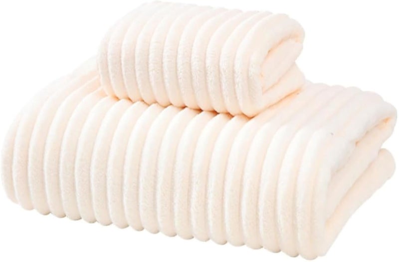 Microfiber Plush Multi-Purpose Towels â€“ 5 Double-Layer 30Ã—30 cm Cloths for Deep Cleaning, Water Absorption, Polishing, Car Detailing, Kitchen & Personal Care