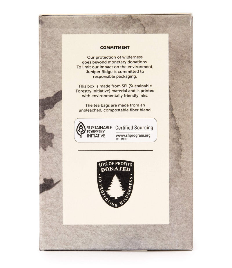 Juniper Ridge Douglas Fir Spring Tip Botanical Tea - Citrus Zest, Bright Evergreen, & Honeysuckle Notes - Vegan, Caffeine Free & Gluten Free - 20 Unbleached Teabags - Image 4