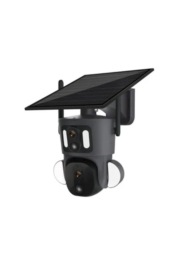 كروني كاميرا كروني Rbx-Sd320 4g/Wifi-4k-8mp، تعمل بالطاقة الشمسية، بطارية مزدوجة، كاميرا خارجية تعمل بالبطارية، تتبع تلقائي للإنسان، كاميرا خارجية تعمل بالطاقة الشمسية بعدسة مزدوجة - Image 2