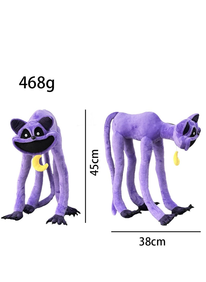 Generic Long Legs Purple Cat Plush Toy Horror Inspired Smiling Critters Collection  - Image 2
