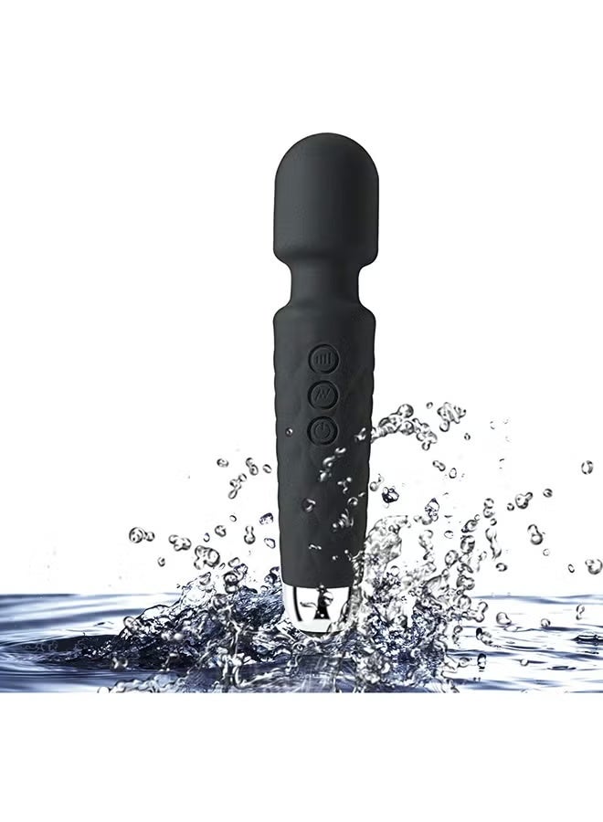 YETRUN Handheld Wireless Deep Tissue Body Massager black - Image 2