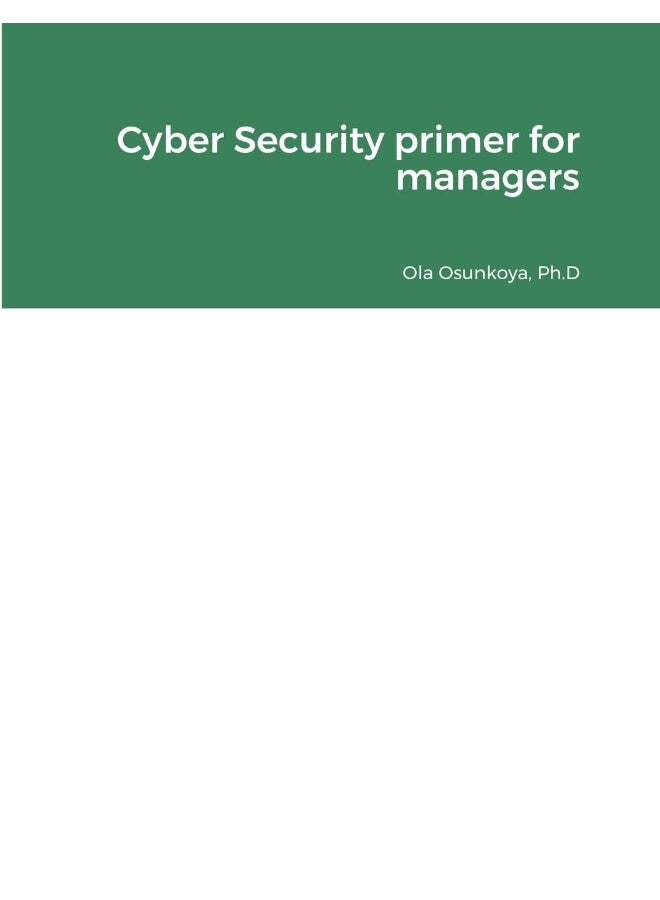 Cyber Security primer for managers - Image 1