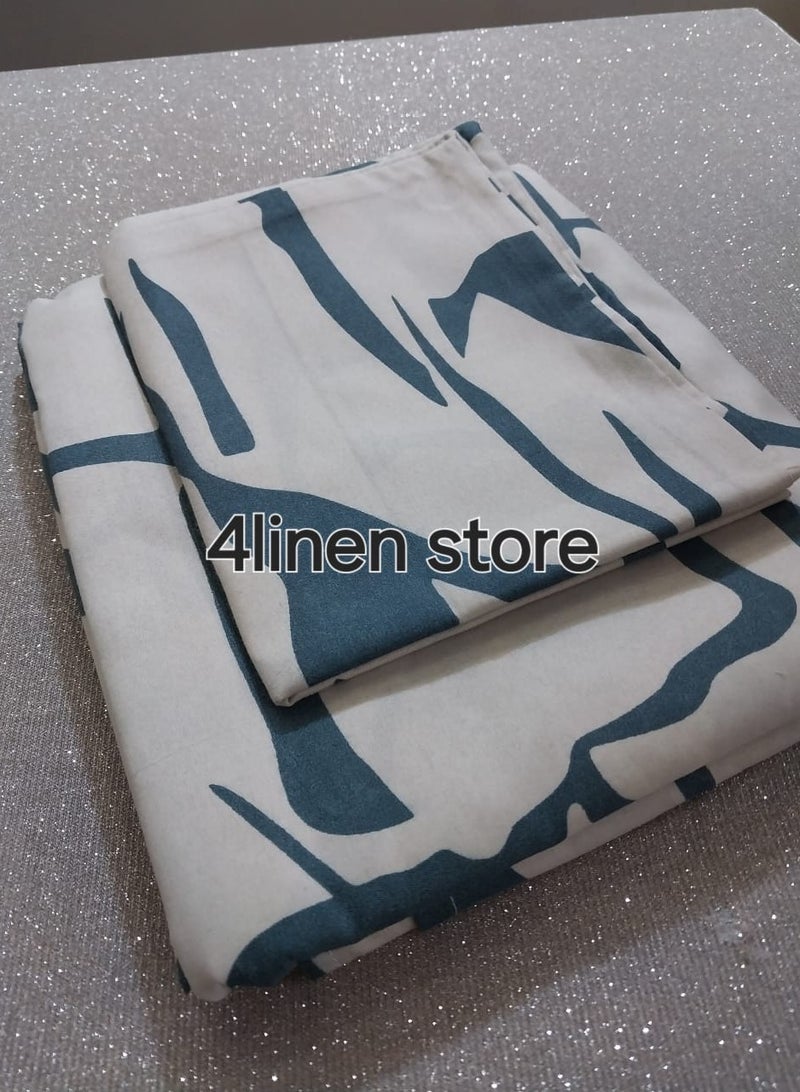 Single bed set, 2 pieces, cotton material, 185*240 - Image 1