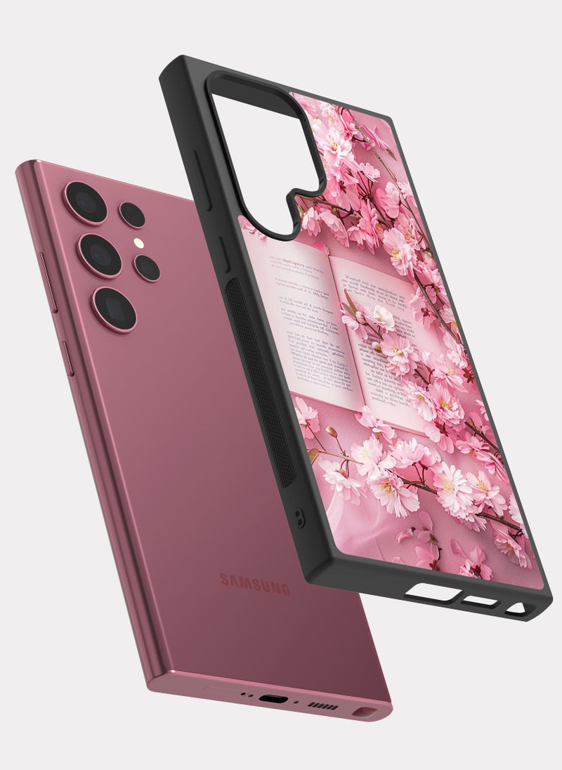 بكسلات كفر سامسونج جالكسي اس 22 الترا جميل وردي - Image 2