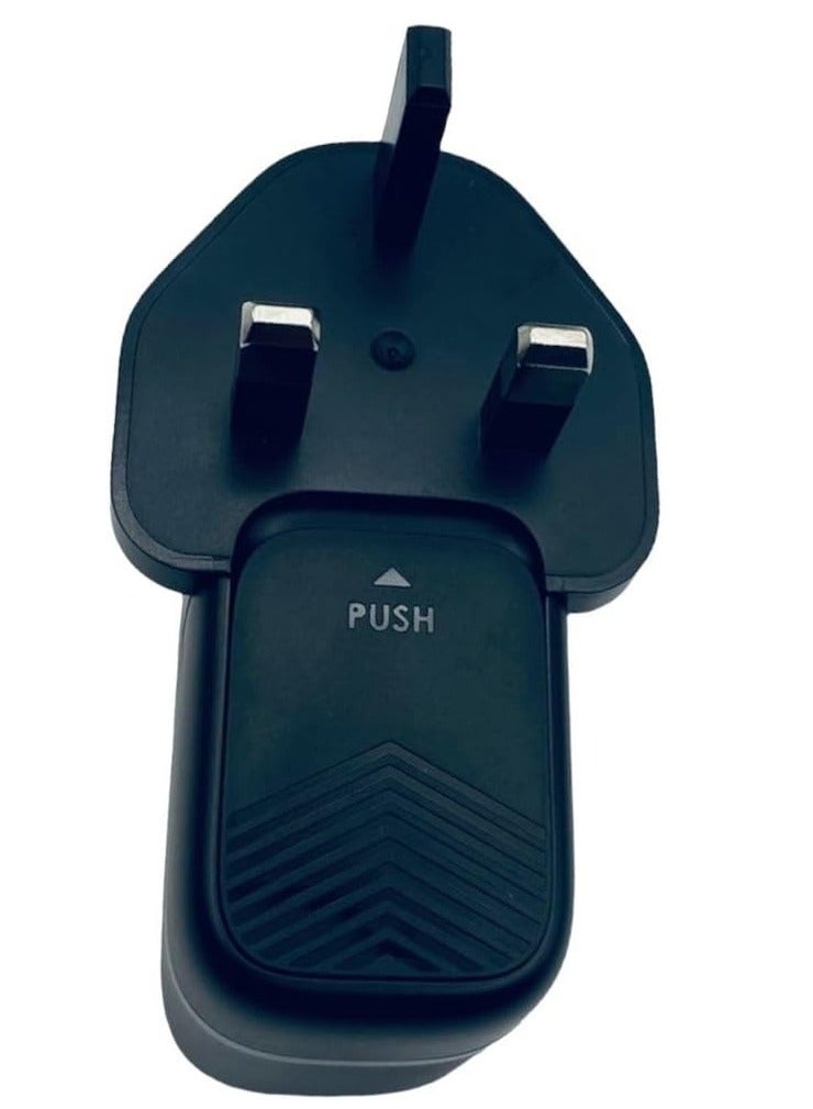 Lucky Sky 3 Ports USB C GaN Charger with UK, EU, US Plug Type C PD 65W QC 3.0 Fast Wall Mains Power Delivery Adapter for Laptops and Mobile Phone. - Image 2