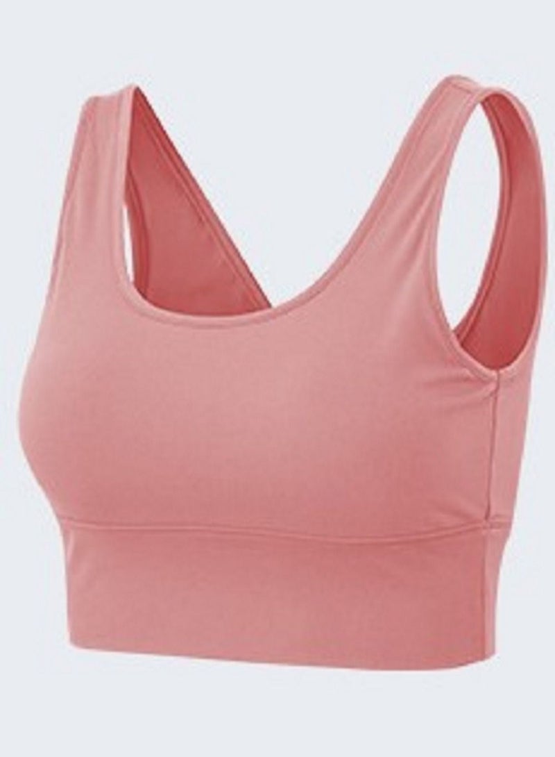 Loquat New  nylon shock gathering running bra yoga vest  - Image 1