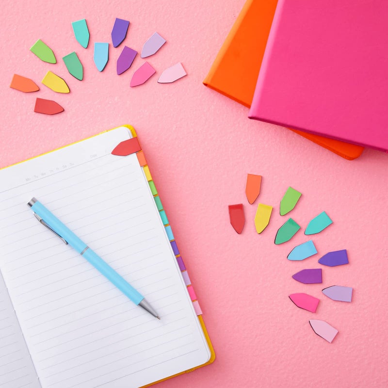 Bright Creations 72 Pack Rainbow Arrow Magnetic Bookmarks - Bulk Mini Magnet Page Clip Markers for Reading - 12 Colors (1 x 0.5 in) - Image 3