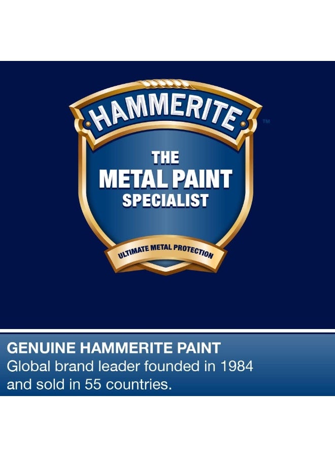 Hammerite Aerosol Spray Paint Satin Black 400 ML - Image 2