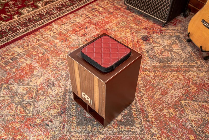 Meinl Percussion وسادة مقعد كاجون ديلوكس لأي حجم مع حشوة سميكة، لا حاجة للاصق - Image 3