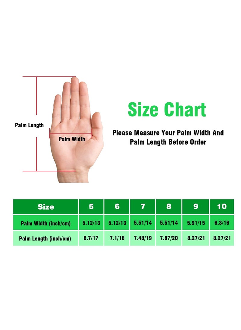 Generic - Kids Football Gloves for Training, Youth Soccer Goalie Gear with Strong Grip Palms, Ideal for Boys and Children, Size 9, Green Color - Image 1