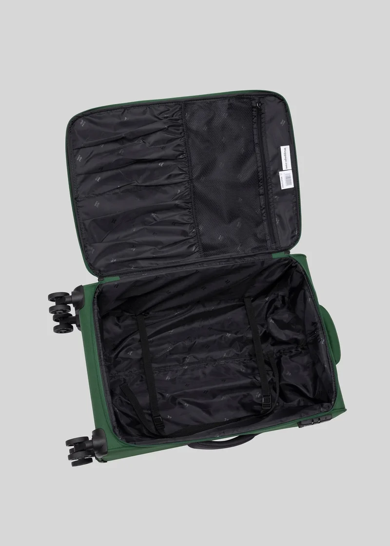 Matalan IT Luggage Green Soft Suitcase