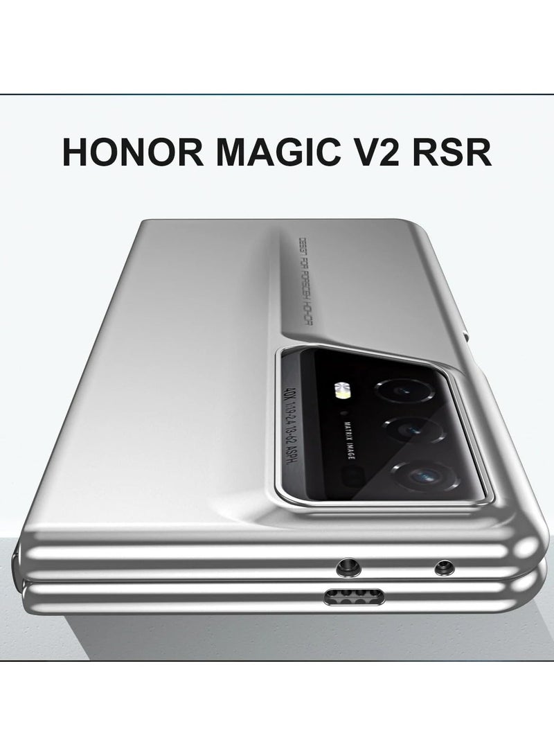 general Case Compatible with Honor Magic V2 RSR Porsche Design Phone Case, 360 Full Coverage AG Frosting Cover Comes with Glass Front Film Ultra-light and Ultra-thin Protective Case - Image 5